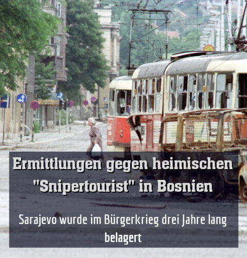 Sarajevo wurde im Bürgerkrieg drei Jahre lang belagert