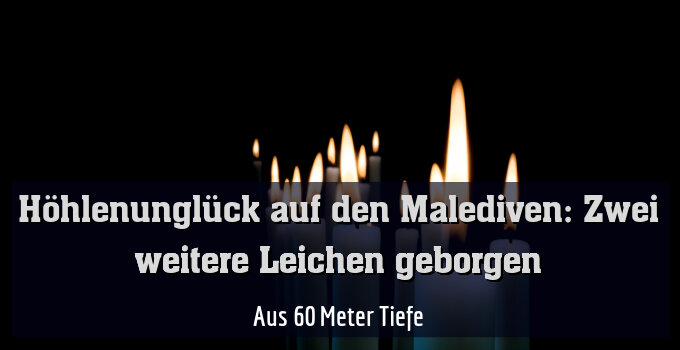 Aus 60 Meter Tiefe