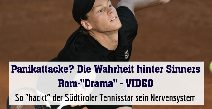 So "hackt" der Südtiroler Tennisstar sein Nervensystem