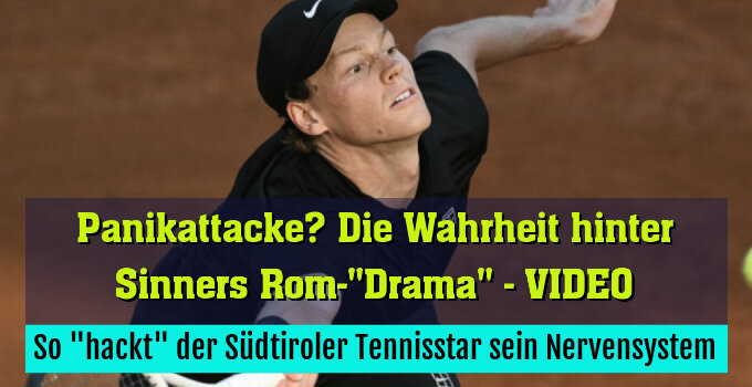 So "hackt" der Südtiroler Tennisstar sein Nervensystem