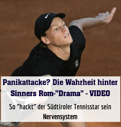 So "hackt" der Südtiroler Tennisstar sein Nervensystem