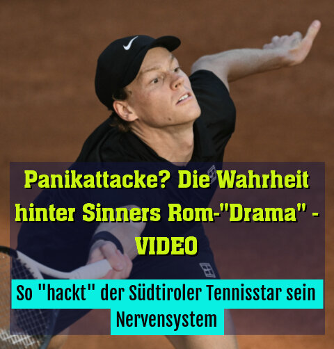 So "hackt" der Südtiroler Tennisstar sein Nervensystem