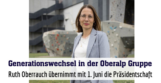 Ruth Oberrauch übernimmt mit 1. Juni die Präsidentschaft