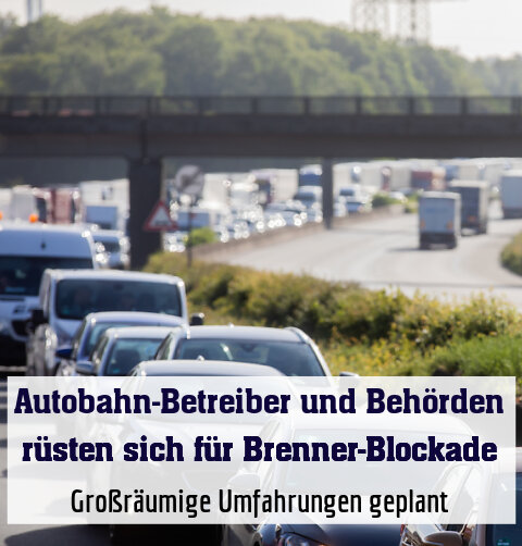 Großräumige Umfahrungen geplant