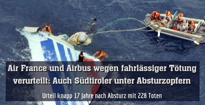 Urteil knapp 17 Jahre nach Absturz mit 228 Toten