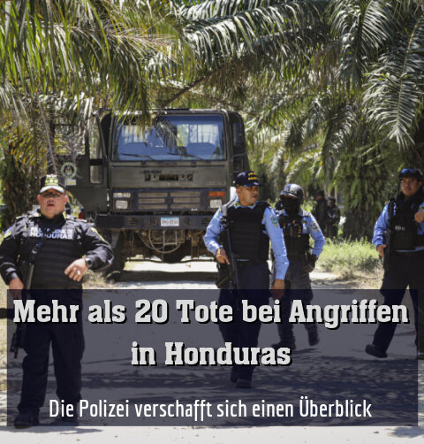 Die Polizei verschafft sich einen Überblick
