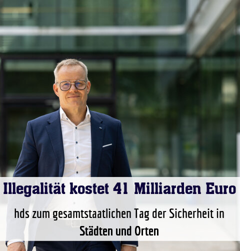 hds zum gesamtstaatlichen Tag der Sicherheit in Städten und Orten