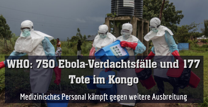 Medizinisches Personal kämpft gegen weitere Ausbreitung
