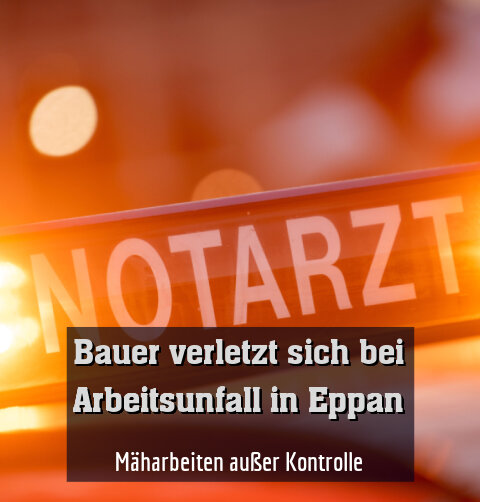 Mäharbeiten außer Kontrolle