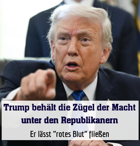 Er lässt "rotes Blut" fließen