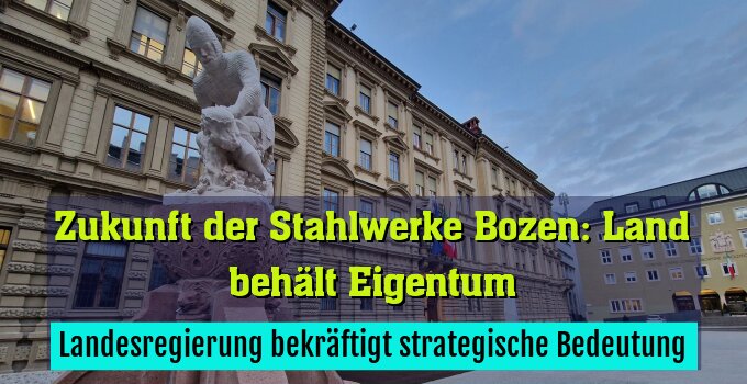 Landesregierung bekräftigt strategische Bedeutung