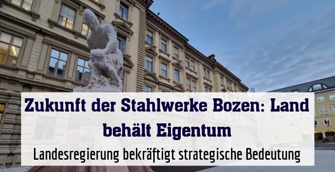 Landesregierung bekräftigt strategische Bedeutung