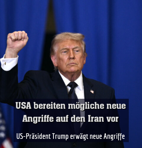 US-Präsident Trump erwägt neue Angriffe