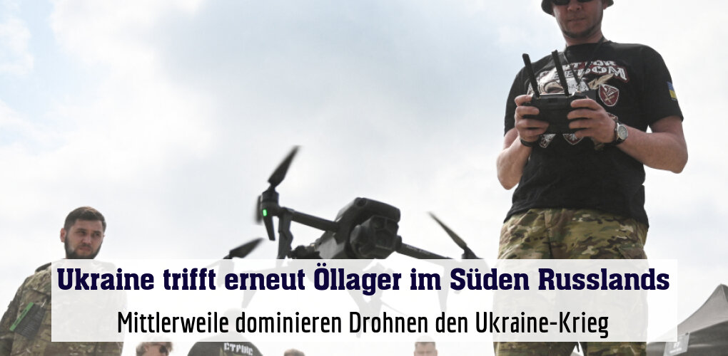 Mittlerweile dominieren Drohnen den Ukraine-Krieg
