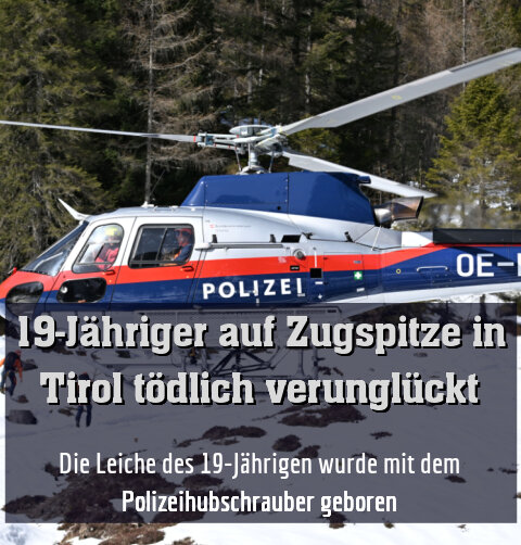 Die Leiche des 19-Jährigen wurde mit dem Polizeihubschrauber geboren