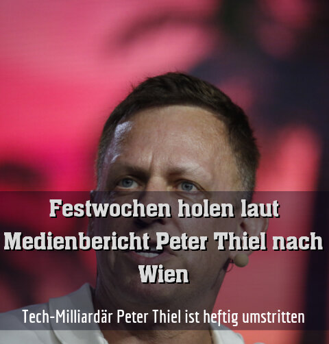 Tech-Milliardär Peter Thiel ist heftig umstritten