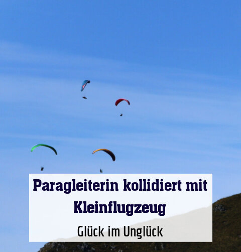 Glück im Unglück