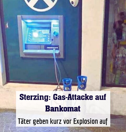 Täter geben kurz vor Explosion auf
