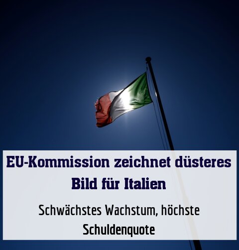 Schwächstes Wachstum, höchste Schuldenquote