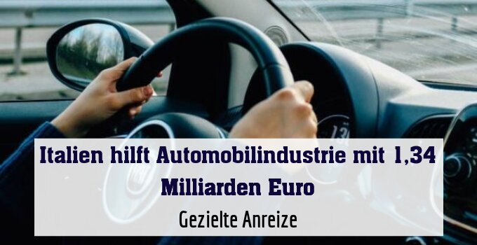 Gezielte Anreize