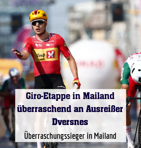 Überraschungssieger in Mailand