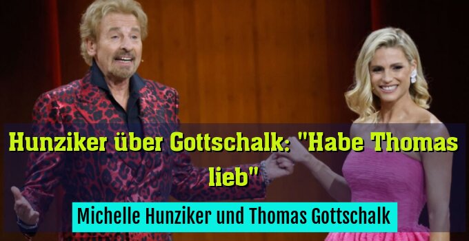 Michelle Hunziker und Thomas Gottschalk