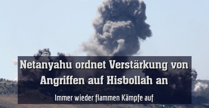 Immer wieder flammen Kämpfe auf