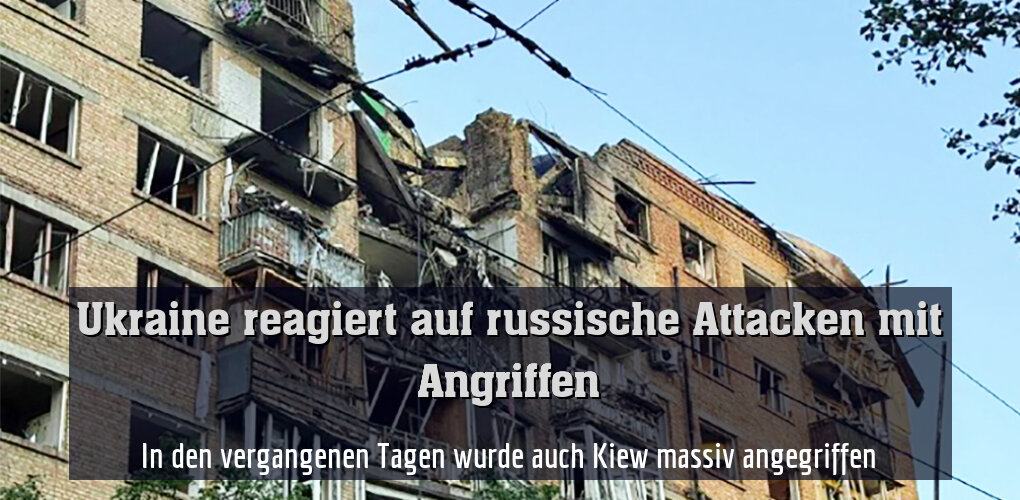 In den vergangenen Tagen wurde auch Kiew massiv angegriffen