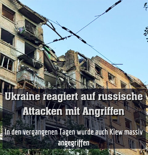 In den vergangenen Tagen wurde auch Kiew massiv angegriffen