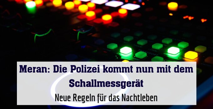 Neue Regeln für das Nachtleben