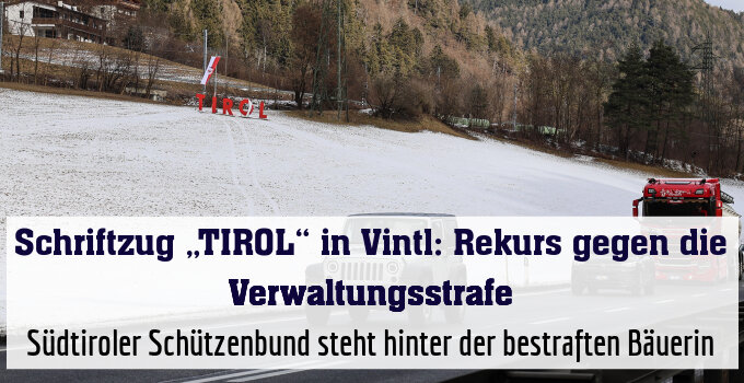 Südtiroler Schützenbund steht hinter der bestraften Bäuerin