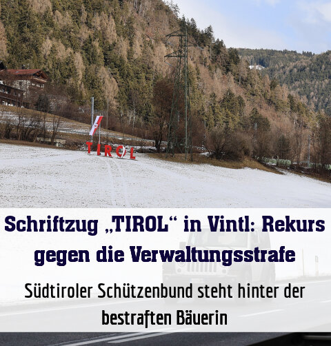 Südtiroler Schützenbund steht hinter der bestraften Bäuerin