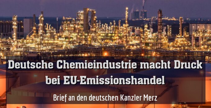 Brief an den deutschen Kanzler Merz