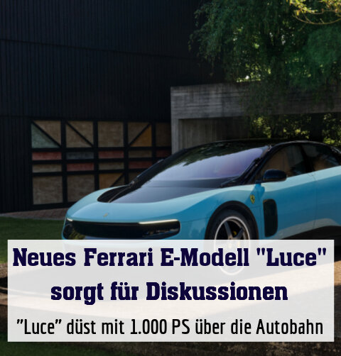 "Luce" düst mit 1.000 PS über die Autobahn