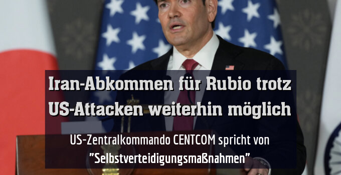 US-Außenminister Rubio verwies auf Verhandlungen in Katar