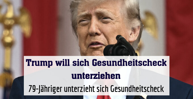 79-Jähriger unterzieht sich Gesundheitscheck