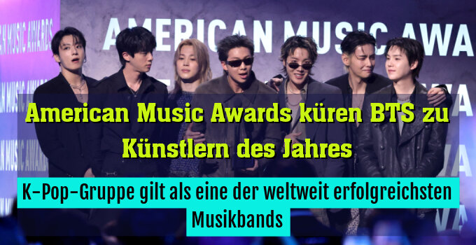 K-Pop-Gruppe gilt als eine der weltweit erfolgreichsten Musikbands