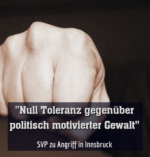 SVP zu Angriff in Innsbruck
