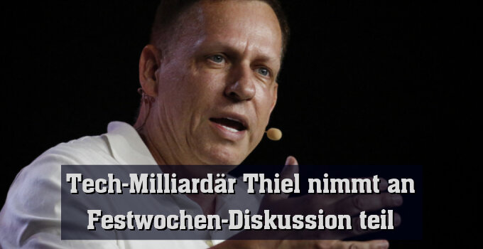 Peter Thiel bei einer Veranstaltung im Jahr 2022
