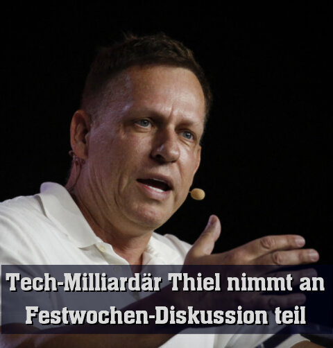 Peter Thiel bei einer Veranstaltung im Jahr 2022