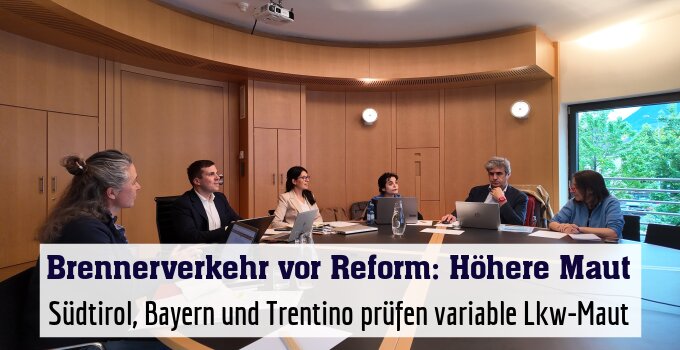 Südtirol, Bayern und Trentino prüfen variable Lkw-Maut