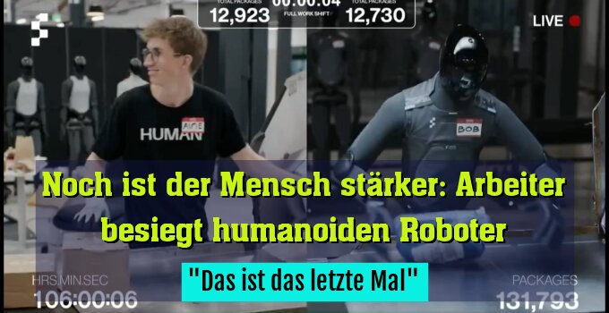 "Das ist das letzte Mal"