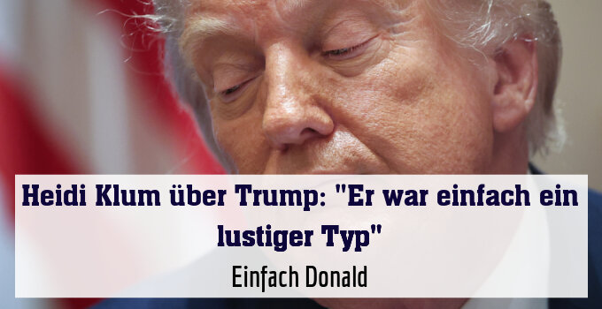 Einfach Donald