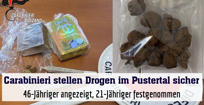 46-Jähriger angezeigt, 21-Jähriger festgenommen