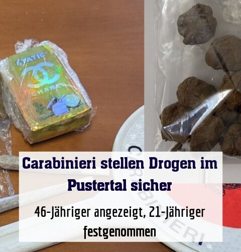 46-Jähriger angezeigt, 21-Jähriger festgenommen