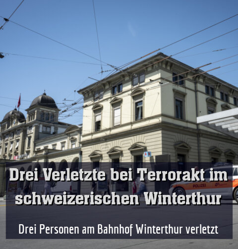 Drei Personen am Bahnhof Winterthur verletzt