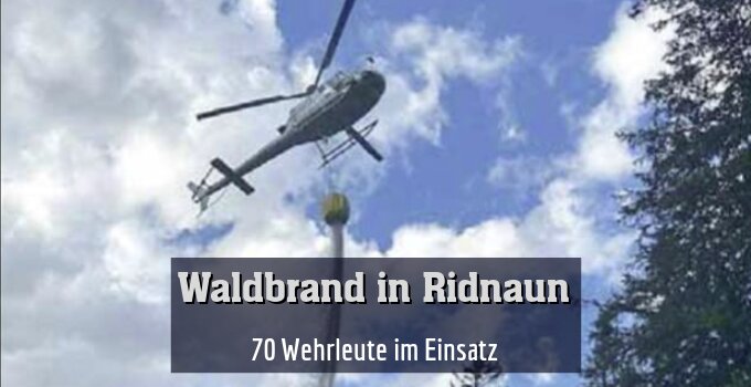 70 Wehrleute im Einsatz