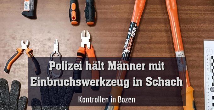 Kontrollen in Bozen