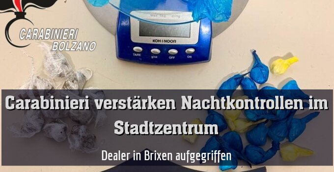 Dealer in Brixen aufgegriffen