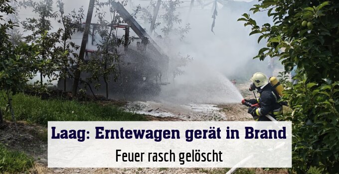 Feuer rasch gelöscht